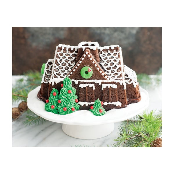 Kalup za tortu Nordic Ware Gingerbread House, 2,1 l-image-3