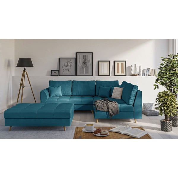 Tirkizni tabure Ariella – Ropez-image-1