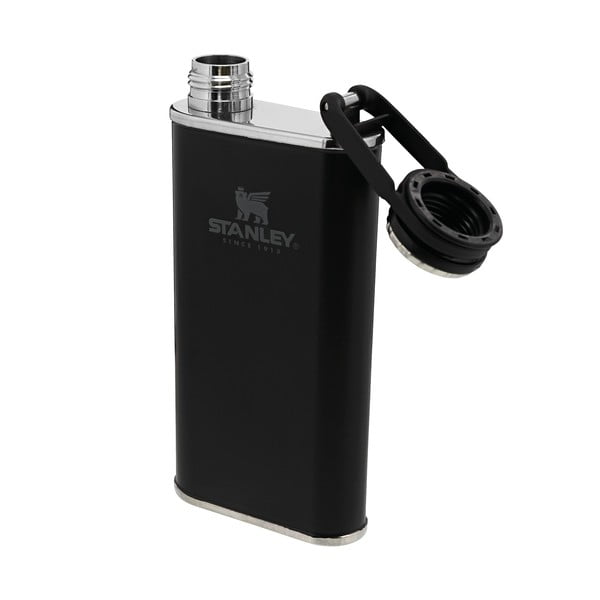 Crna pljoska od nehrđajućeg čelika 230 ml Easy-Fill Wide Mouth Flask Black – Stanley-image-3