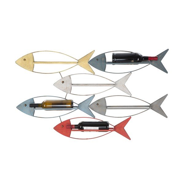 Mauro Ferretti Fish zidni držač za boce, 103,5 x 62 cm-image-2
