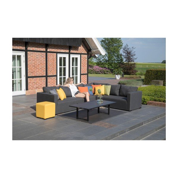 Crni vrtni stol Hartman Tim, 150 x 75 cm-image-4