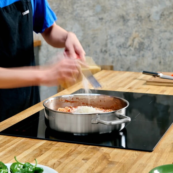 Tava s poklopcem od nehrđajućeg čelika ø 28 cm tegame Lucca 3.0 – FABINI-image-1