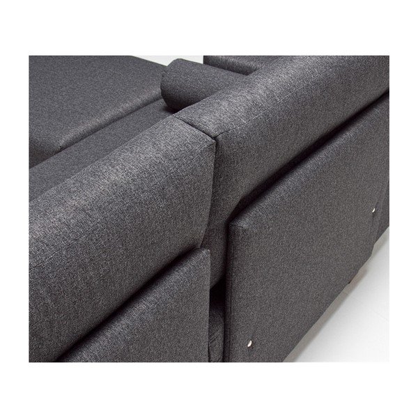 Siva sofa s Balcab Home Ivett tabureom-image-3