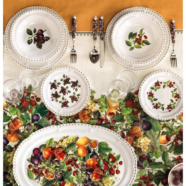 Pladanj od new china bone porculana 35x50 cm Le Primizie – Brandani-image-1