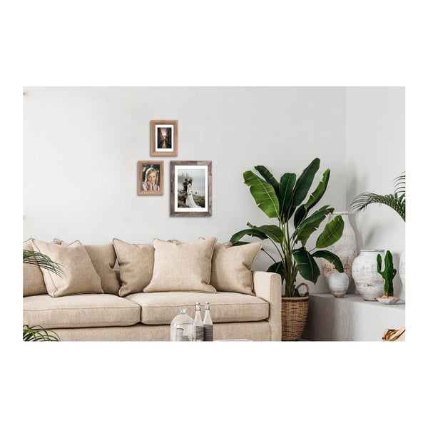 Smeđi okvir za fotografije Styler Bergen Shabby, 34 x 44,5 cm-image-1