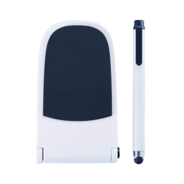 Držač za telefon s touch olovkom, bijeli-image-2