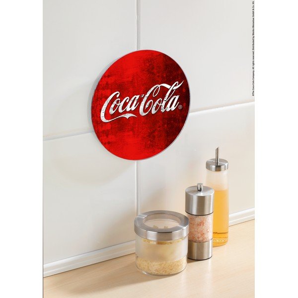 Staklena prostirka ispod Wenko Coca-Cola Classic lonca, ø 20 cm-image-2