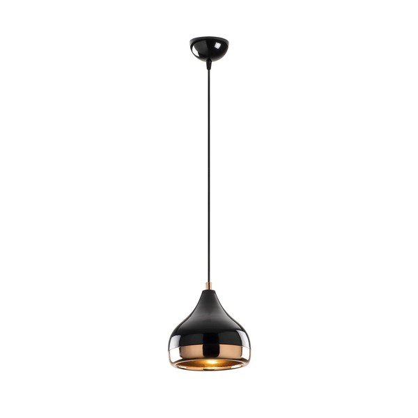 Viseća svjetiljka u crno-bakrenoj boji Opviq lights Yildo, ø 17 cm-image-2
