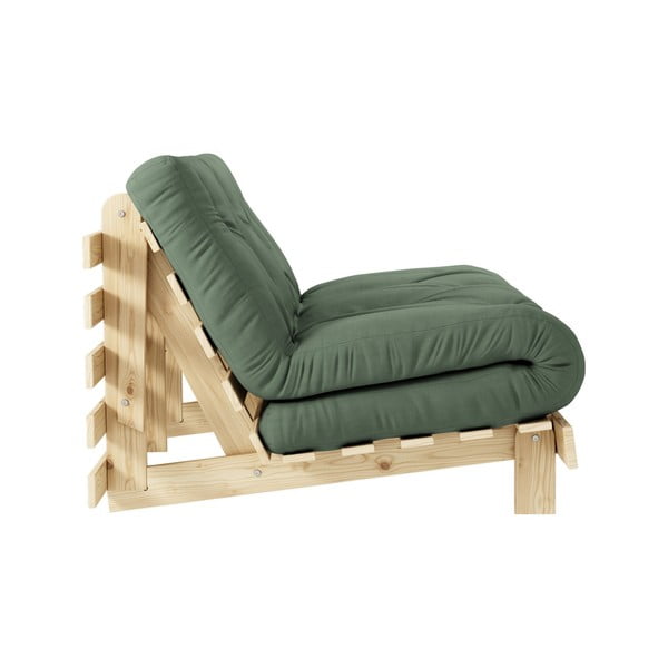 Promjenjiva sofa Karup Design Roots Raw /Olive Green-image-4