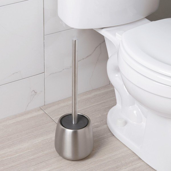 InterDesign Brizo srebrna WC četka-image-3