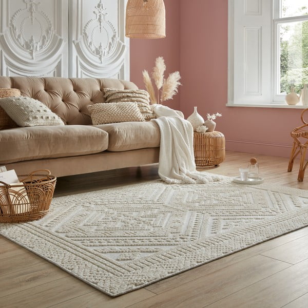 Bež perivi tepih 160x218 cm Verve Jaipur - Flair Rugs-image-1