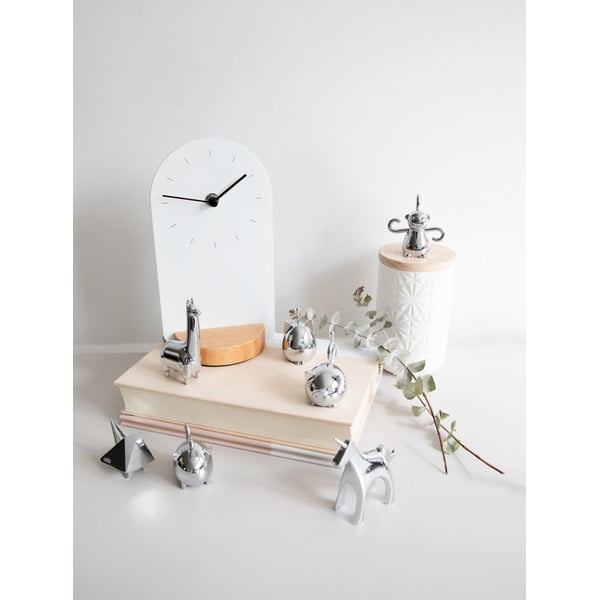 Stalak u srebrnoj boji za prstene Umbra Zoola Lama-image-3