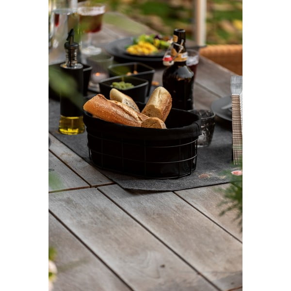 Crna košara Wenko Black Outdoor Kitchen Bela-image-2