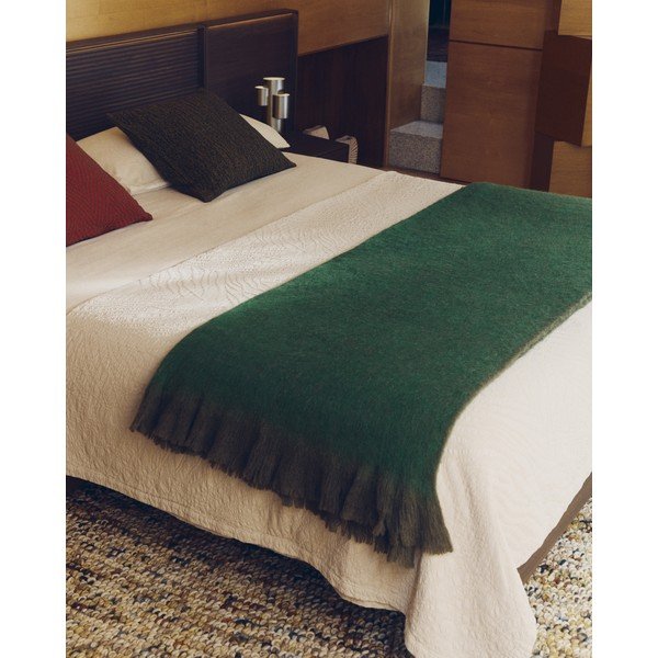 Prekrivač od jacquarda boje slonovače 180x260 cm Zenti – Kave Home-image-4