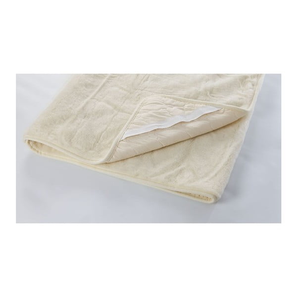 Bijeli zaštitni prekrivač za madrac od merino vune Royal Dream, 220 x 200 cm