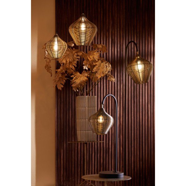 Metalna viseća svjetiljka u brončanoj boji ø 27 cm Alvaro – Light & Living-image-1