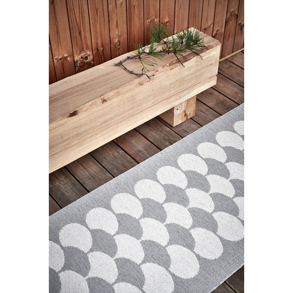 Krem unutarnja i vanjska staza 70x250 cm Poppy Linen – Pappelina-image-1