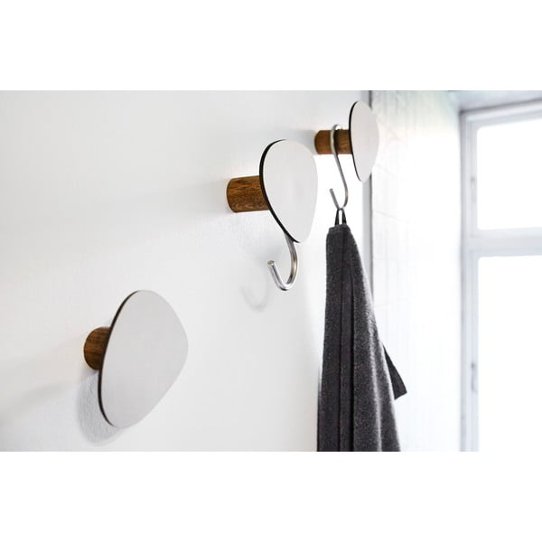 Svijetlo siva željezna zidna kuka Dot S Nupo – LIND DNA-image-1