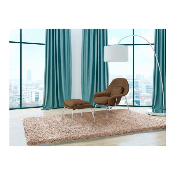 Bež tepih Universal Floki Liso, 80 x 150 cm-image-1