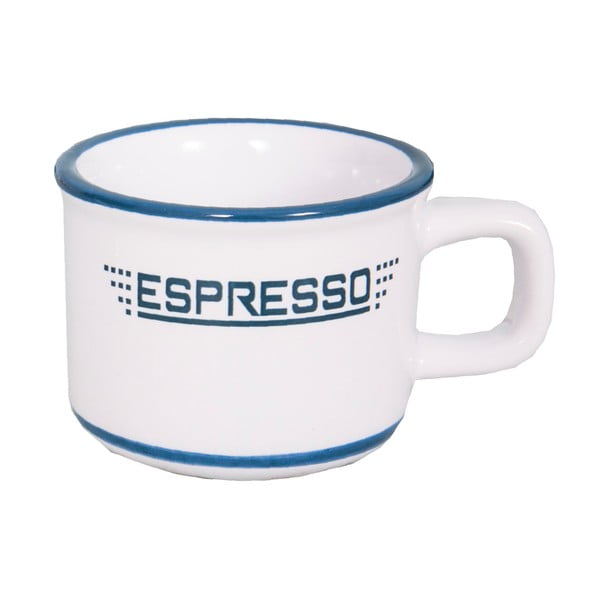 Bijela keramička šalica za espresso Antic Line Tasse