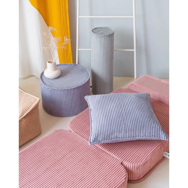 Plavi dječji jastuk za sjedenje od samta Block – Wigiwama-image-1