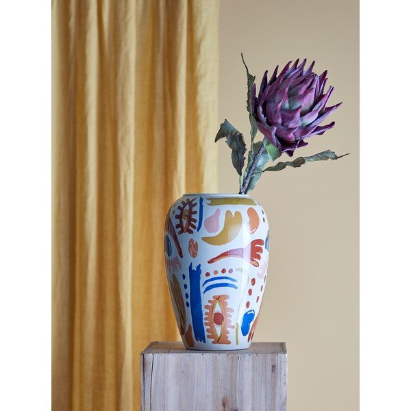 Vaza od kamenine (visina 32 cm) Horus – Bloomingville-image-3