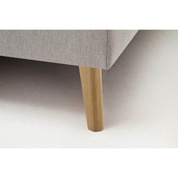 Svijetlo sivi boxspring krevet 160x200 cm Greta – Meise Möbel-image-1