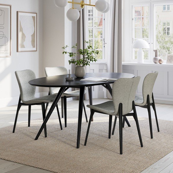 Crna blagovaonska stolica Paragon – DAN-FORM Denmark-image-1
