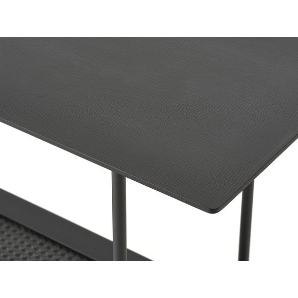 Crni pomoćni stol 37x100 cm Pensacola – Unique Furniture-image-3