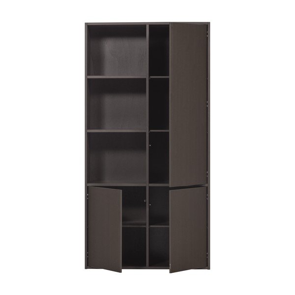 Tamno smeđa modularna škrinja za pohranu od masivnog bora 108x215 cm Meggy – WOOOD-image-4