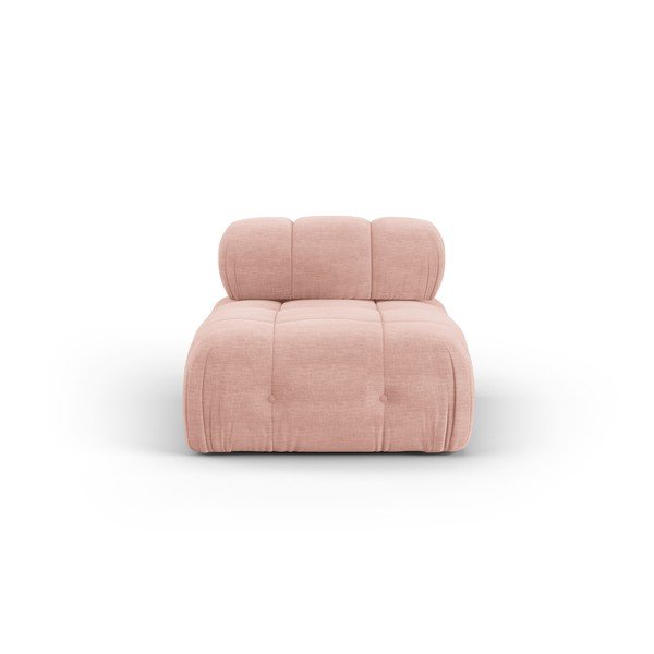Svijetlo ružičasta modularna sjedeća garnitura Ferento – Cosmopolitan Design