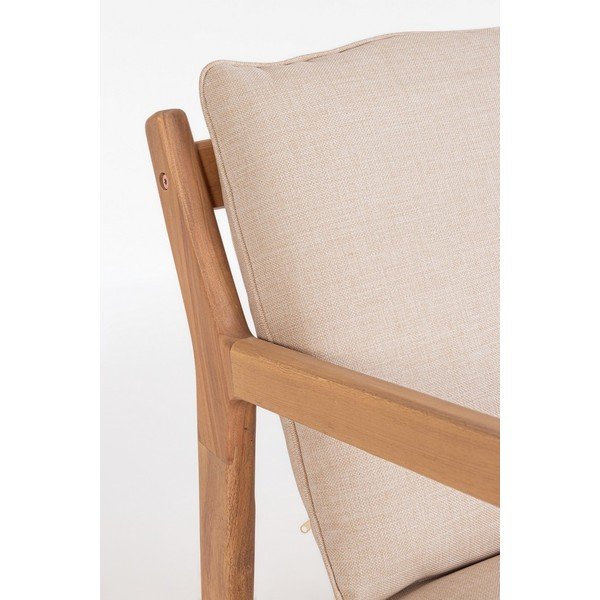 Vrtna garnitura od masivnog bagrema u prirodnoj boji za 4 osobe Danubio – Bizzotto-image-1