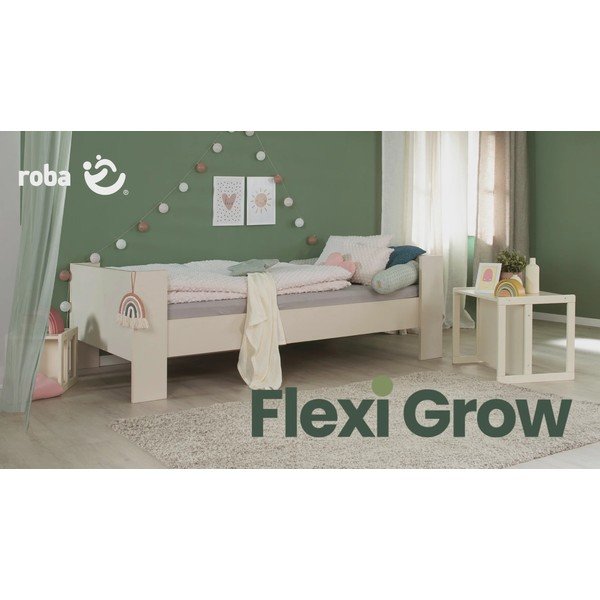 Bež dječji krevet na kat bez podnice 90x200 cm Double – Roba-image-4