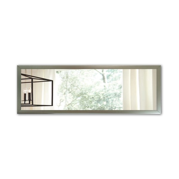 Zidno zrcalo s okvirom u Silver Color Oyo koncept, 105 x 40 cm