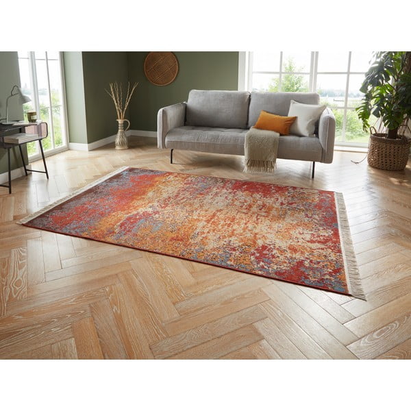 Tepih u boji s udjelom recikliranog pamuka Nouristan, 160 x 230 cm-image-1