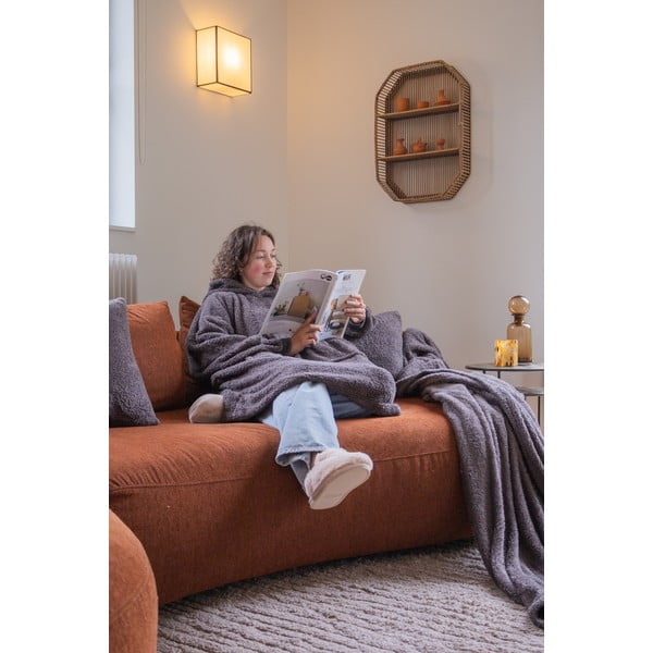 Ukrasni jastuk od mikropliša 45x45 cm Cocoon – Tiseco Home Studio-image-1