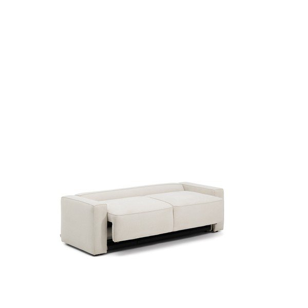 Bež sklopiva sofa od šenila 236 cm Marela – Kave Home-image-4