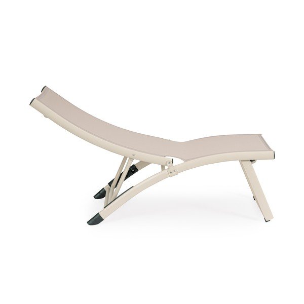 Bež metalna vrtna ležaljka Taylor – Bizzotto-image-3