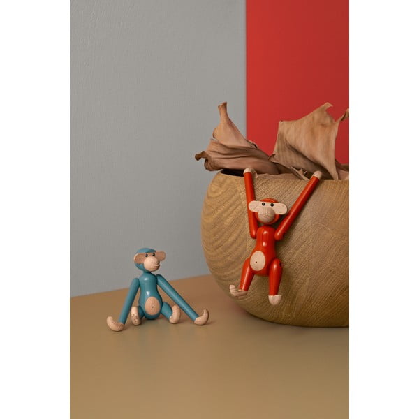 Kipić od masivnog drveta (visina 9,5 cm) Monkey Mini – Kay Bojesen Denmark-image-2
