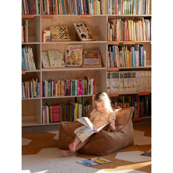 Smeđa vreća za bebe od samta Chair – Wigiwama-image-1