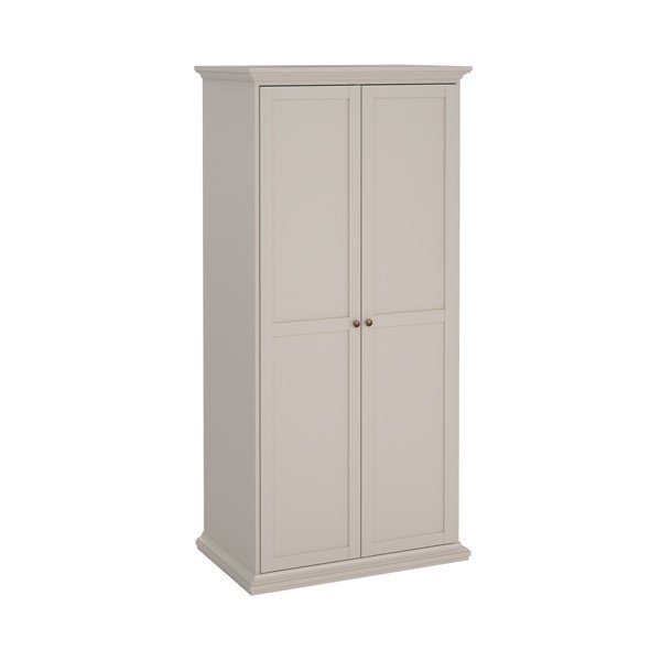 Krem ormar 96x201x60,5 cm Paris – Tvilum