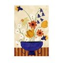 Plakat 30x40 cm Colourful Bunch in Blue Vase – Frankie Penwill – The Poster Club