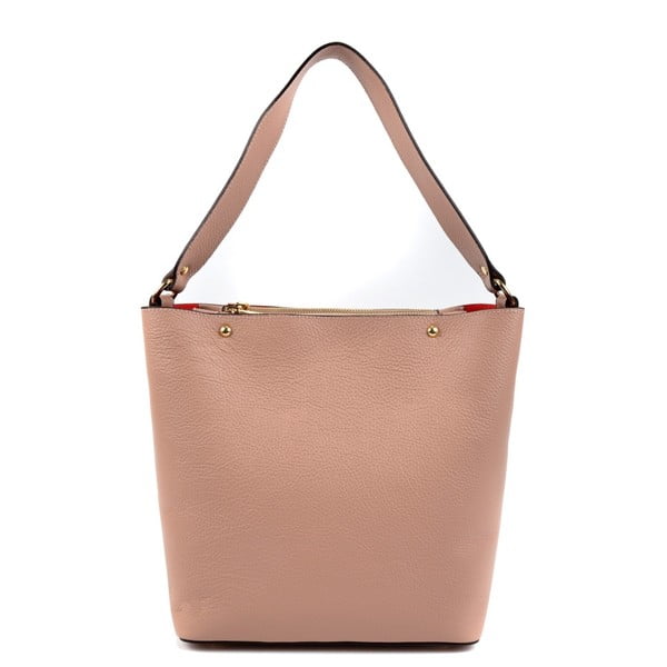 Ružičasta kožna torbica Roberta M Donna