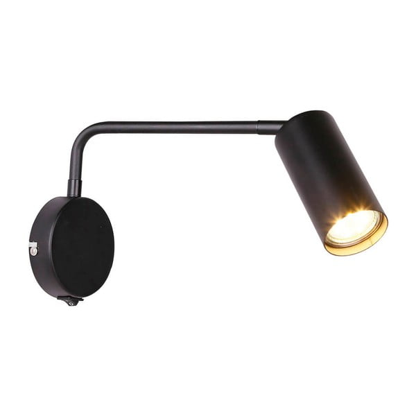 Crna metalna zidna lampa Tina - Candellux Lighting-image-2