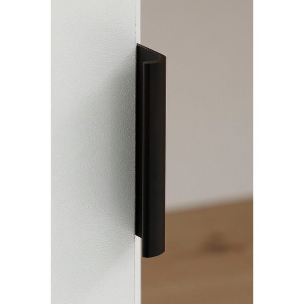 Police u hrastovom dekoru s bijelim ormarićem Støraa Legro-image-2