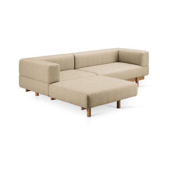 Bež vunena sofa 260 cm Alchemist – EMKO-image-2