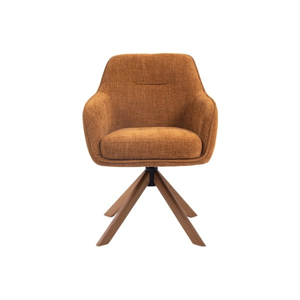 Narančaste podstavljene blagovaonske stolice u setu 2 kom Avola – Unique Furniture-image-1