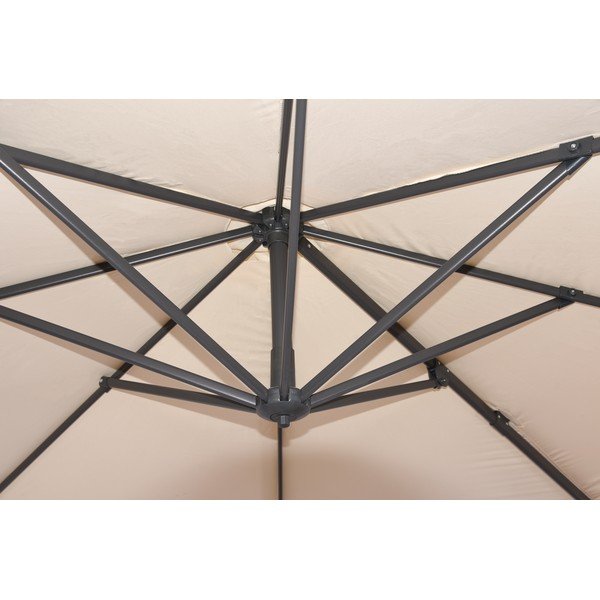Krem suncobran 300x300 cm Deluxe – Garden Pleasure-image-2