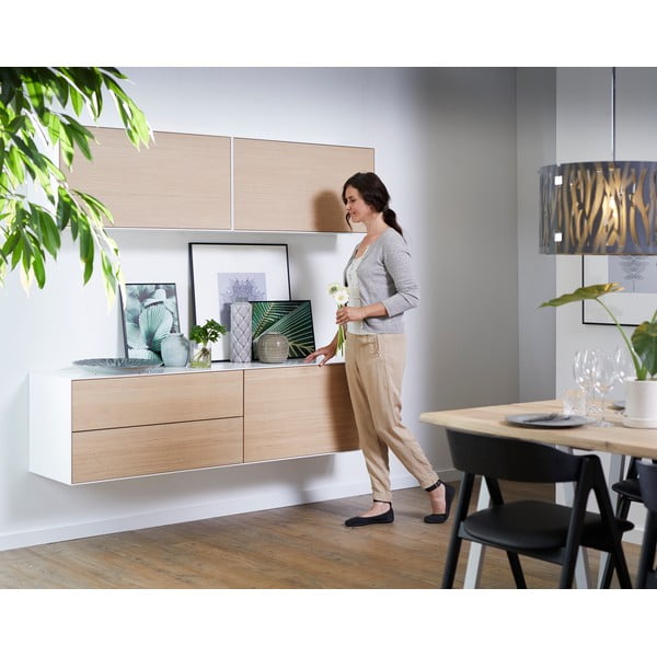 Niska komoda u dekoru hrasta u kompletu od 2 kom 180x46 cm Edge by Hammel - Hammel Furniture-image-1