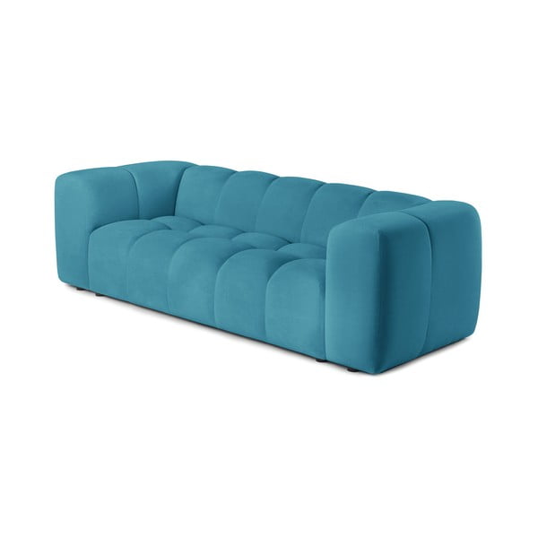 Tirkizna baršunasta sofa 225 cm Cube – Bonami Selection-image-2